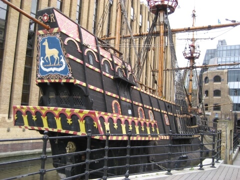 Golden Hind a modern replica