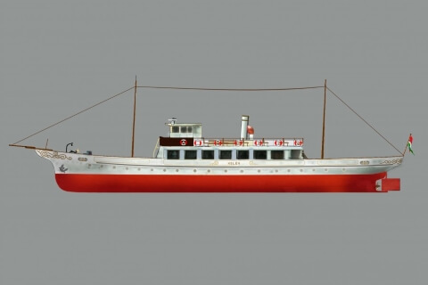 Drawing of KELÉN  steamer