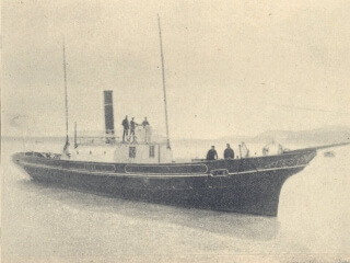 Steamer KELEN around 1900