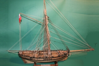 NAVAL CUTTER 1777 - ship model