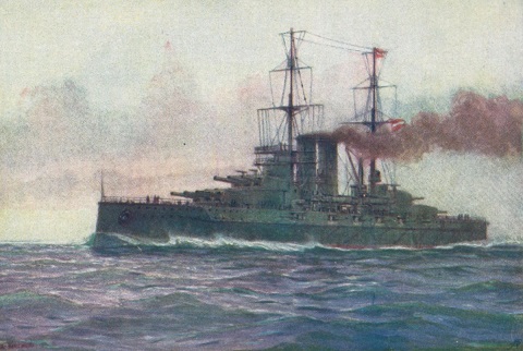 flagship SMS Viribus Unitis