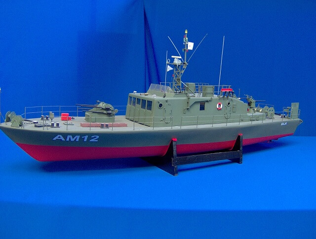 AM minesweeper patrol boat, model ship