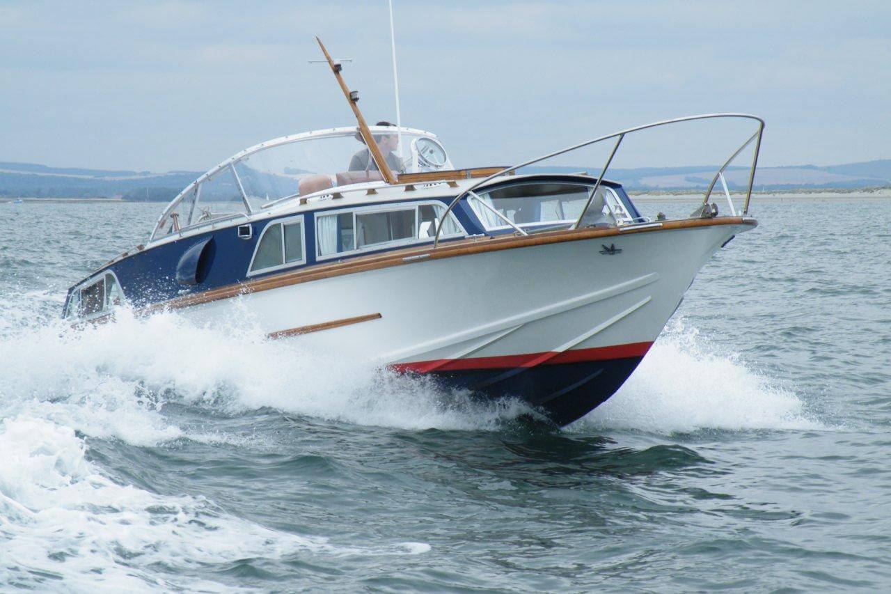 Fairey Huntsman 31 speedboat