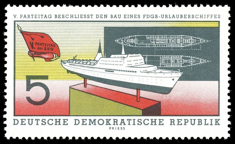 Fritz Heckert passenger ship