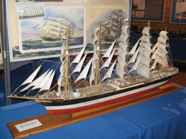 Preussen, model ship