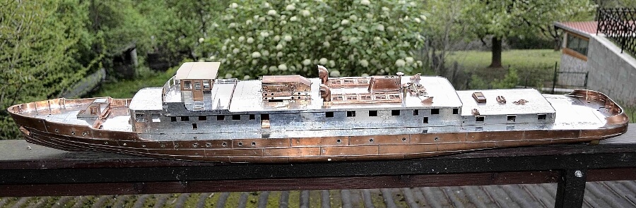 Tug SOPRON, model ship