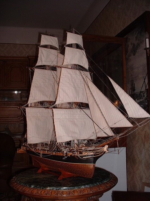 White Horse, model ship